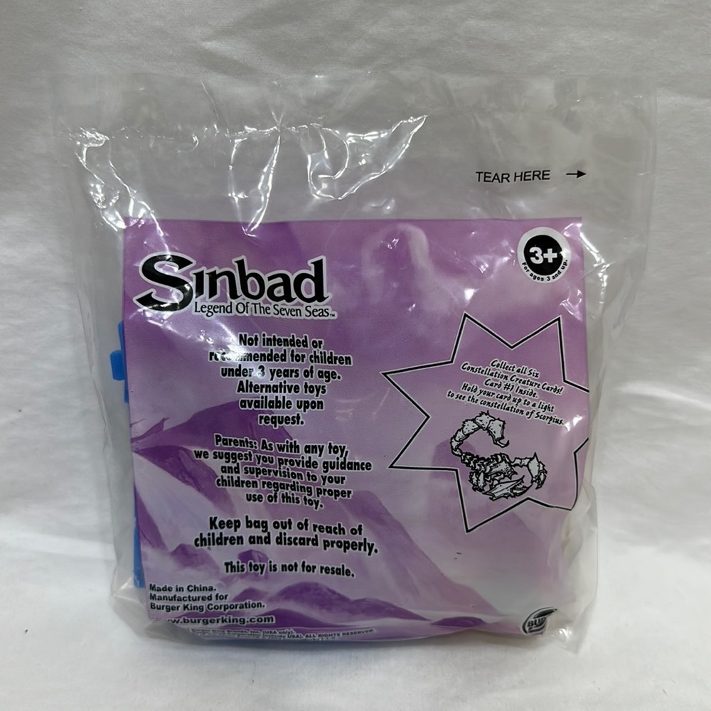 Burger King toy, Scorpius, Sinbad